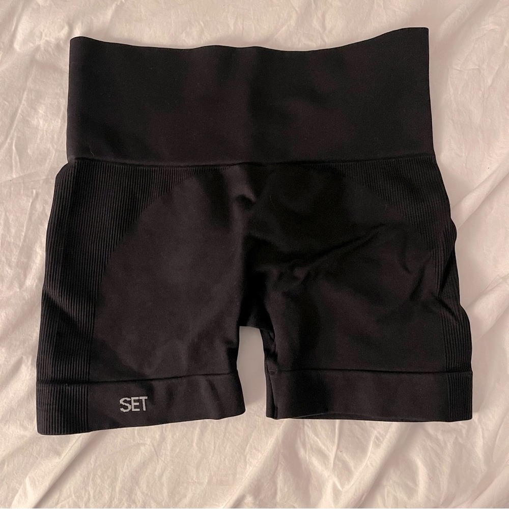 SET ACTIVE SCULPTFLEX Bike Shorts - Onyx